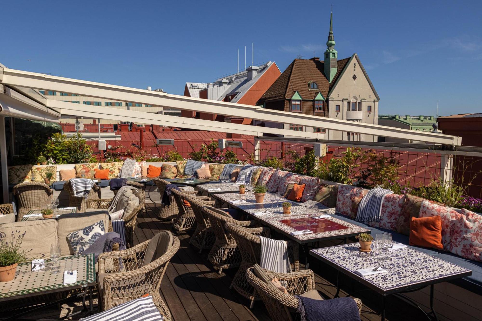 Hotel Pigalle Гётеборг Экстерьер фото The rooftop terrace